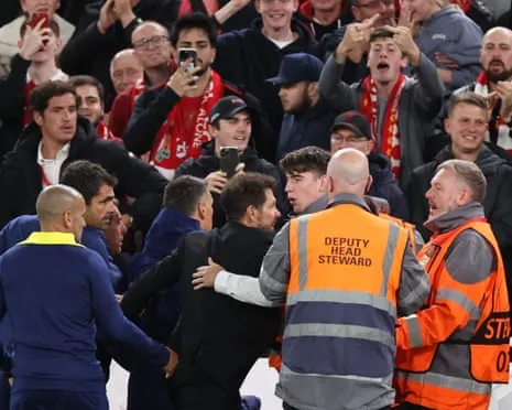 Simeone, Anfield and Verbal Exchanges in the Professional Environment
